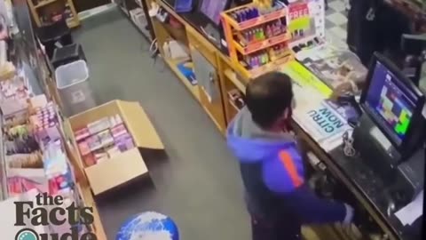THIS IS ALL NIGGERS DO ROB AND KILL