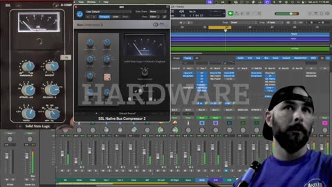 SSL G COMP HARDWARE VS BUS COMPRESSOR PLUGIN V2