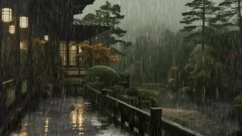 "Rainfall from the Porch – Relaxing Rain Sounds for Deep Sleep & Study"