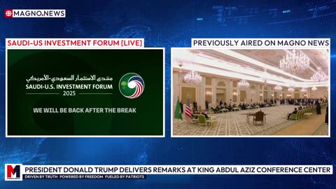 🇺🇸|🇸🇦 President Donald Trump on Diplomatic Visit to Saudi Arabia [LIVE]