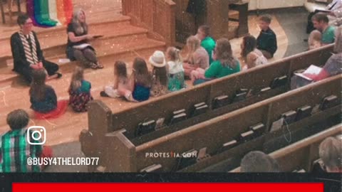 A “church” lies to the children about the Rainbow! 🌈