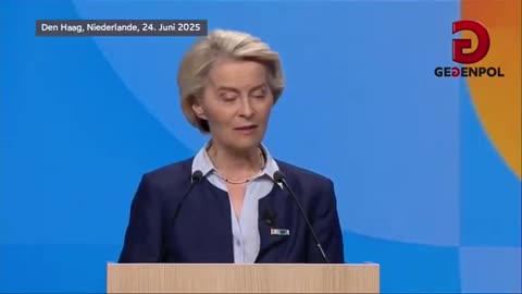 Von der Leyen über totalen Krieg