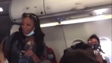 Unhinged African American says “white people don’t run America no more”,