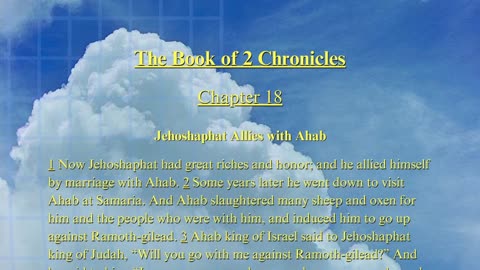 Christian Meme Video: 2nd Chronicles Chapter 18 (09/21/2025)