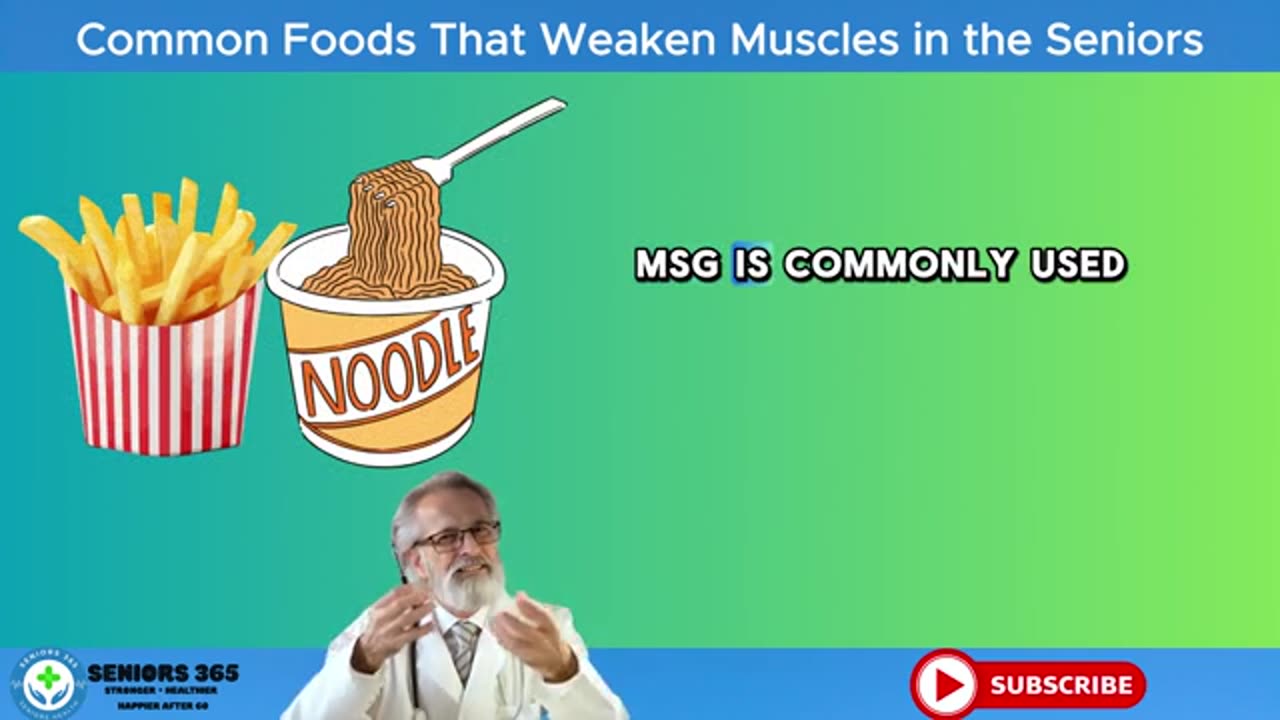 Common FOODS That Weaken Senior MUSCLES Without You Knowing Seniors 365_part7