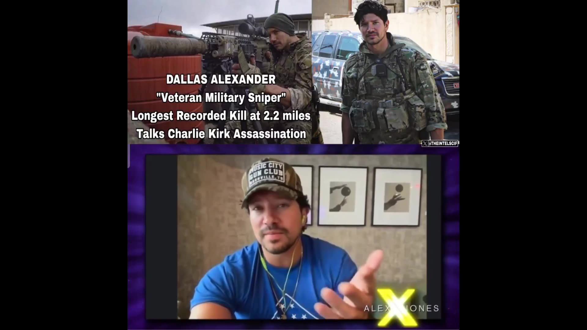 WORLD RECORD HOLDER MILITARY SNIPER talks Charlie Kirk assassination.