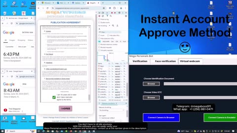 🔥 Compte personnel Mega Vendre avec vérification logicielle