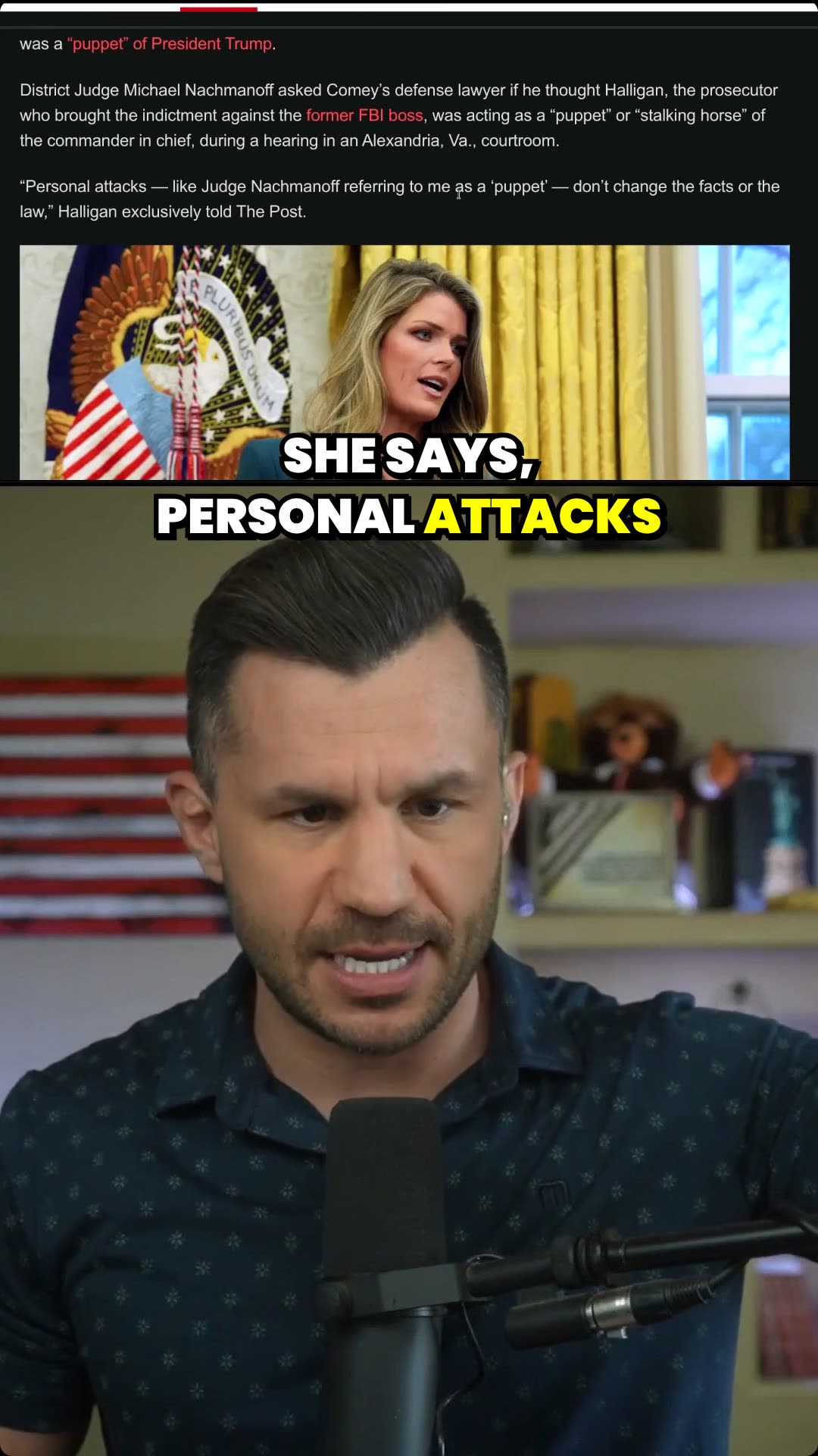 Judge Calls Lindsey Halligan a PUPPET