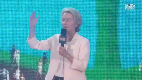 Ursula Von Der Leyen commits to "vaccinating" over 500 million children with Bill Gates