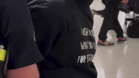 P-/estinian activist Sumer was arrested after disrupting Marco Rubio’s Senate hearing