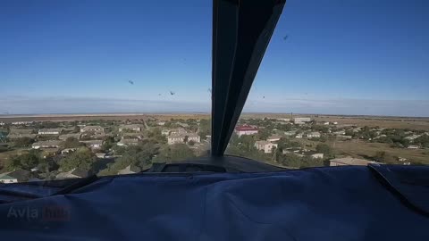 Ukraine war combat footage RF Rooks fly low 4/10/25
