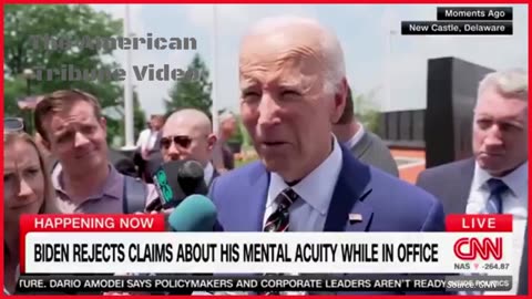 WATCH: CNN Cuts Away as Biden Makes Embarrassing Gaffe Admission about How He “Can’t Walk"