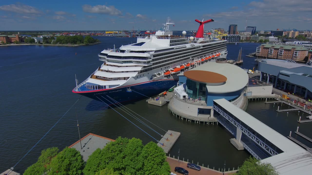 Blasian Babies DaDa Flies Skydio 2+ Drone Carnival Sunshine Half Moone Cruise Center Elizabeth River Downtown Norfolk, VA