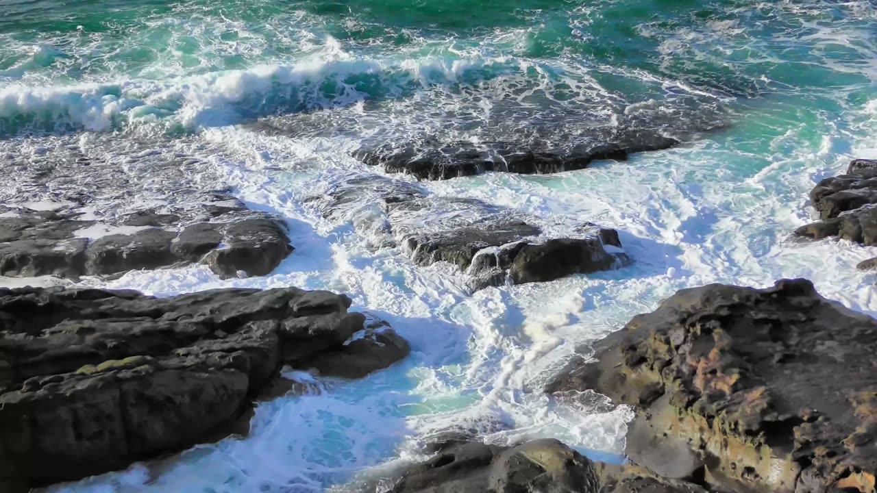 Ocean, sea, waves