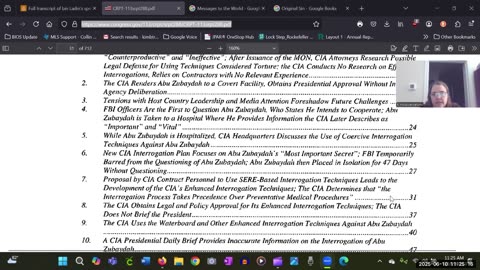 V 5 Senate Torture Report