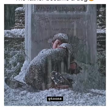 The father became a dog