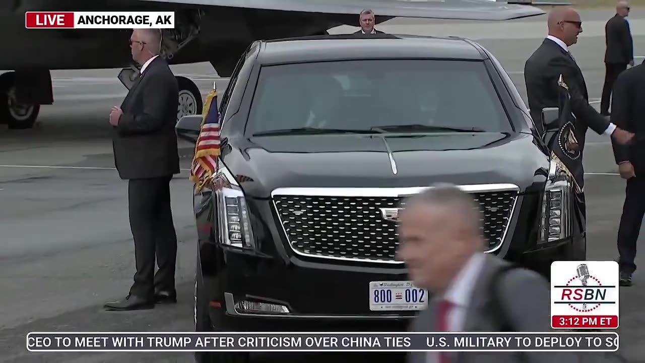 Trump and Putin are ride together in ‘The Beast’ as part of Trump's motorcade