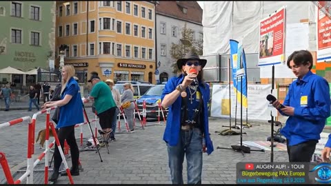 #ChRiZisraEL-Rede #2 NSistLINKE - BPE - Live Regensburg 13.09.25 PAX EUROPA