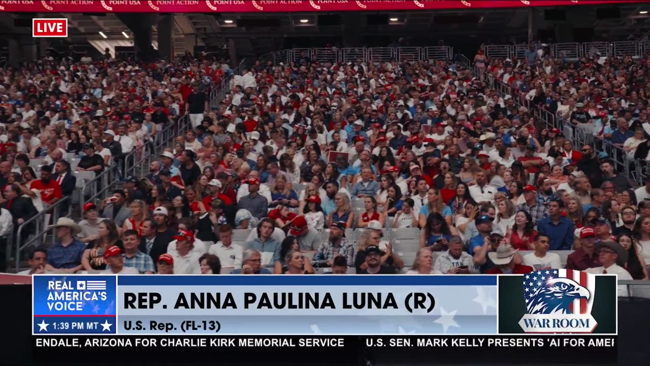 REP. LUNA HONORS CHARLIE KIRK