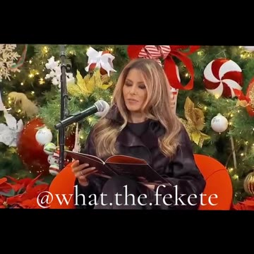 From our 1st Lady 'How does Santa Do it?! 🎅