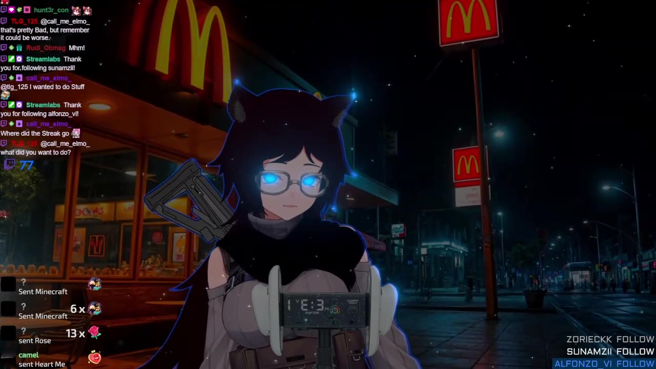 [ASMR]Dinner Date with the Goth🍜[vod archive]