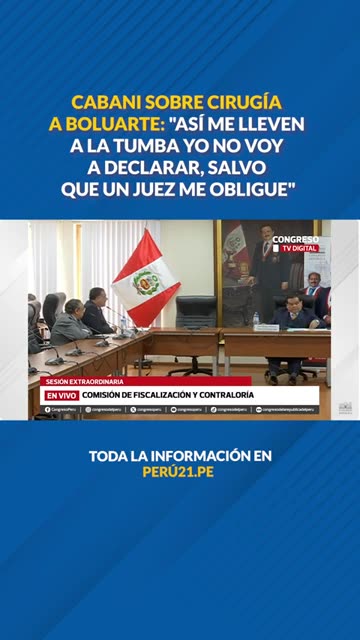 doctor cabani acusando a la mafia lavajato de presionarlo a boicotear a dina