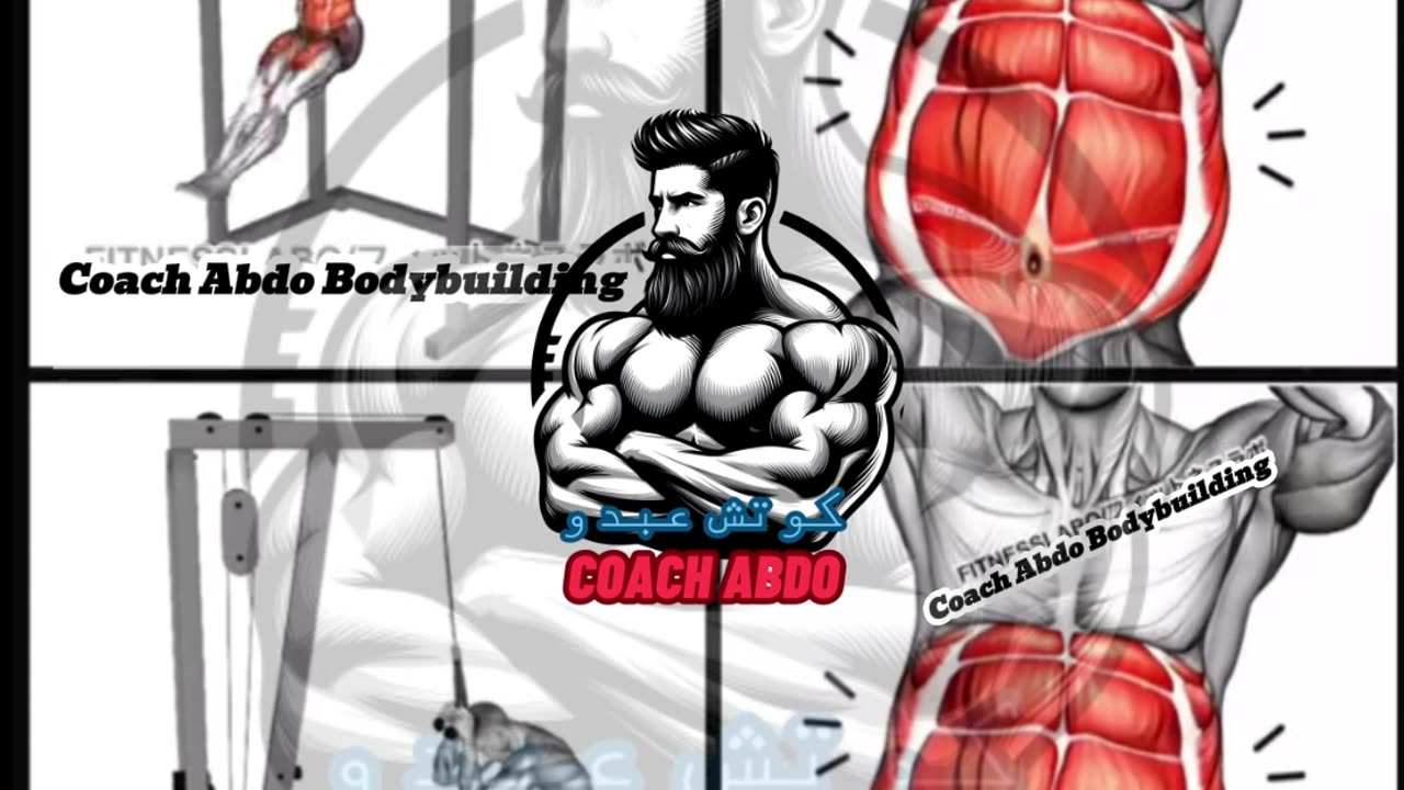 🔥 Six-Pack Abs Workout | تمارين لعضلات البطن المقسمة 🔥