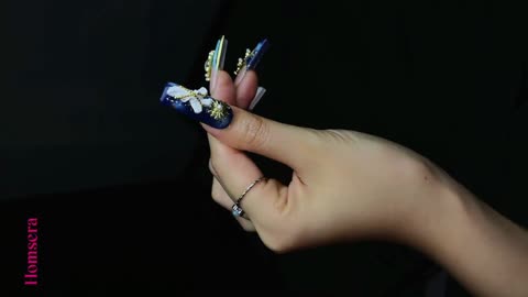 Handmade Press on Nails Long Square XL Reusable Fake Nails