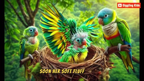 Life Cycle of a Bird for Kids