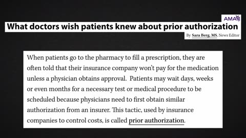 AI is denying your healthcare (and it's getting worse) Your Doctor Said Yes. AI Said No! 