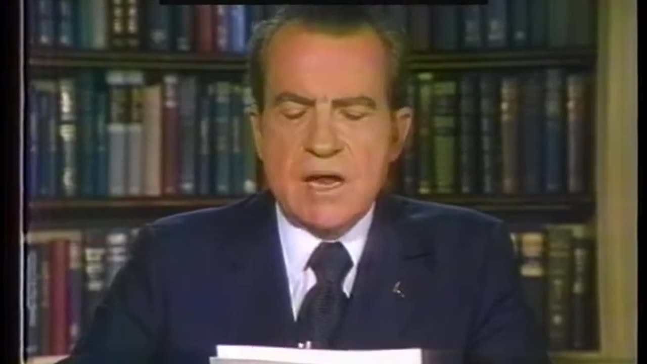 Archived ✅ | President Nixon Address to the Nation; 'Look to the Future'