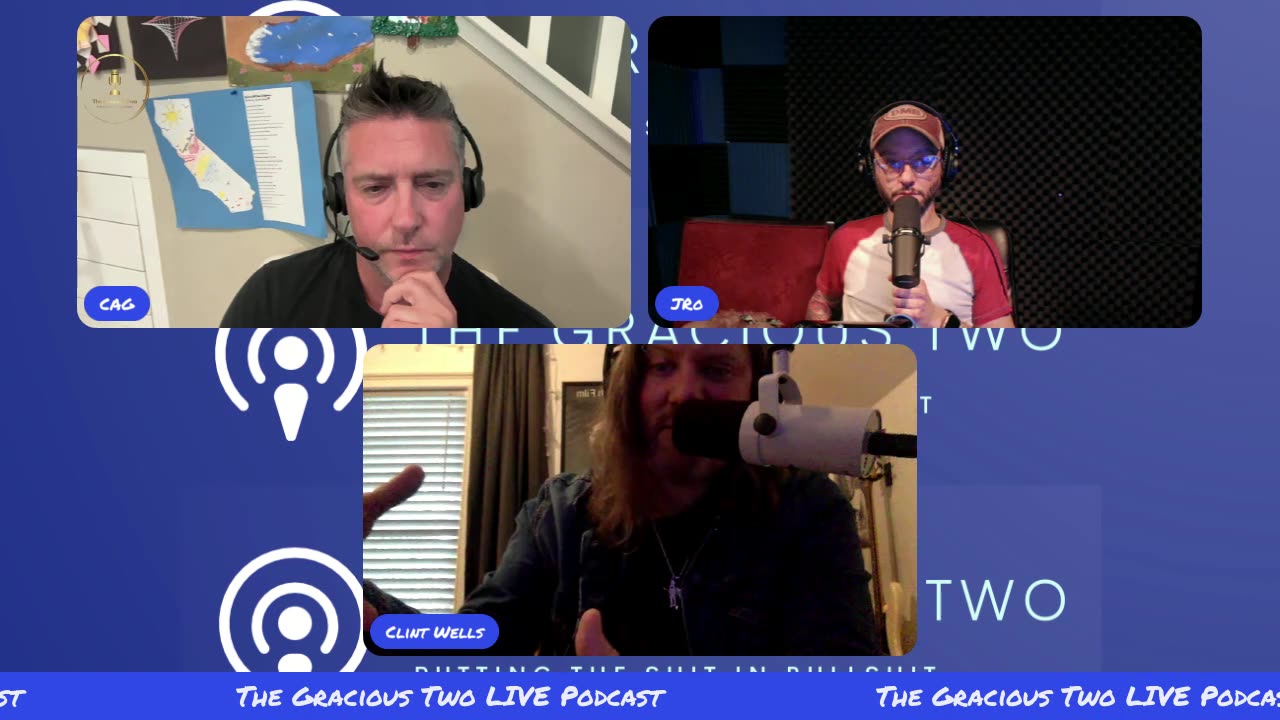 The Gracious Two - LIVE Show 088 - Clint Wells