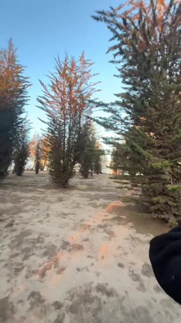 Mountain Bike Crash Jumping Off a Dirt Hill