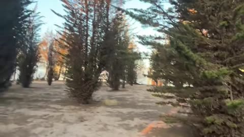 Mountain Bike Crash Jumping Off a Dirt Hill