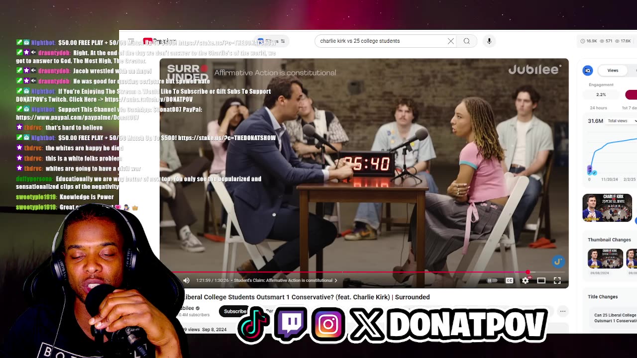 Charlie Kirk SHOCKING Ideology That Ticked Off alt-Left Transgender and Black Americans