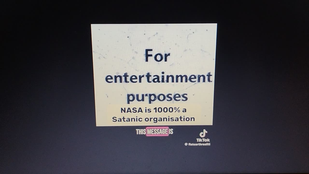 IF "NASA" IS AN ORGANIZED SATANIC CULT, THEN WHAT DOES THAT MAKE OUR GOV'T?