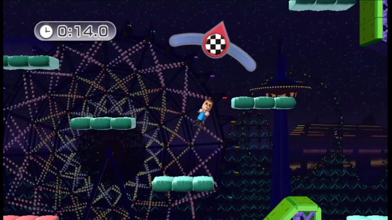 Wii Play: Motion - Jump Park Time Attack (All Stages)