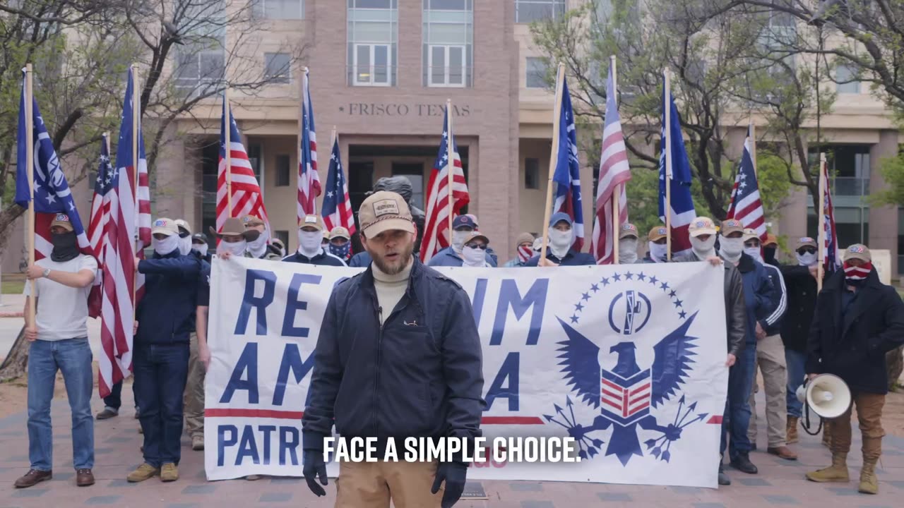 Patriot Front Frisco Texas Speech