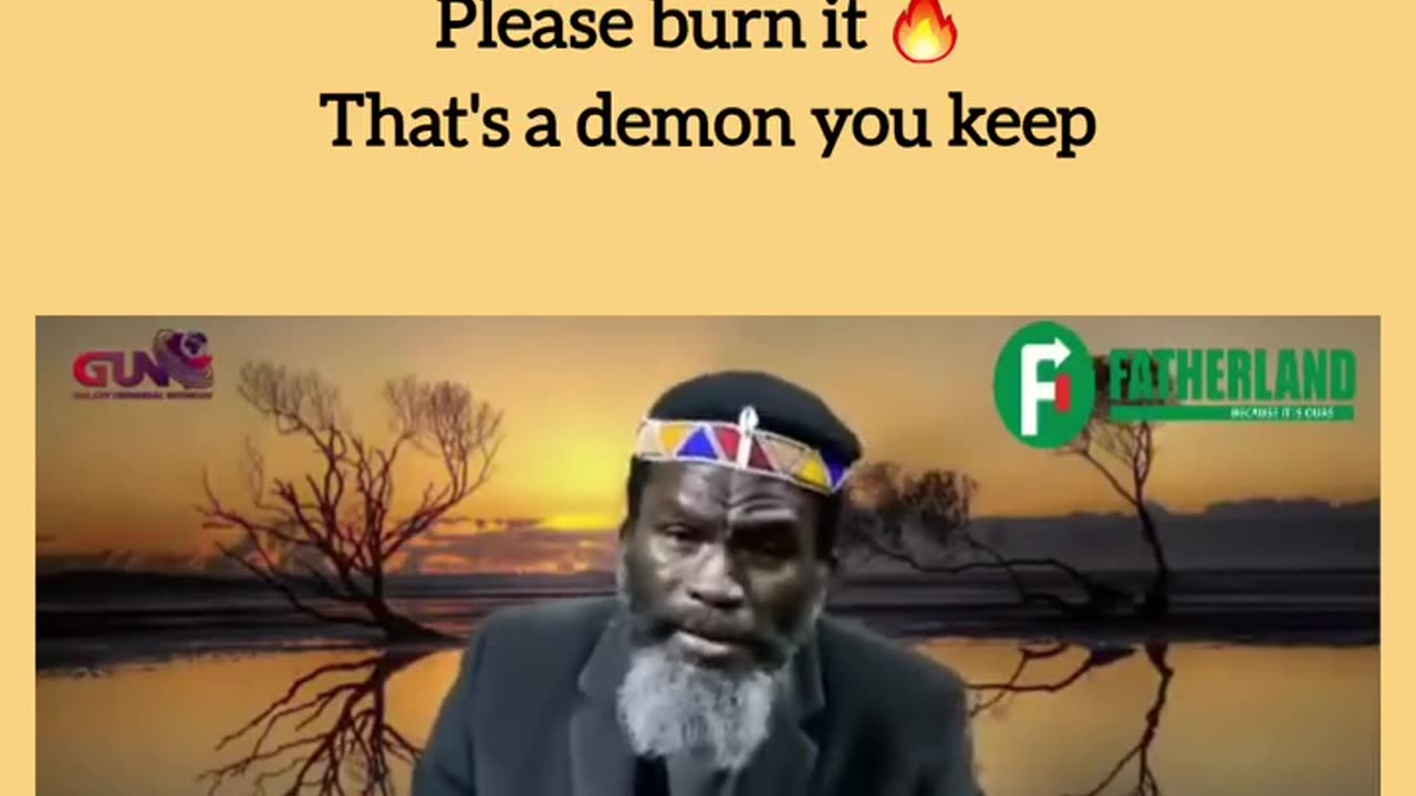 Remove white Jesus from your Afrika Houses