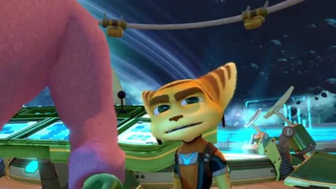 Ratchet's Reaction of Muscle Man's "My Mom" Joke