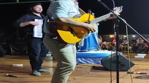 Escenario en la Fiesta Gaucha de la Virgen De Itatí - Ansina, Uruguay 13/12/2025