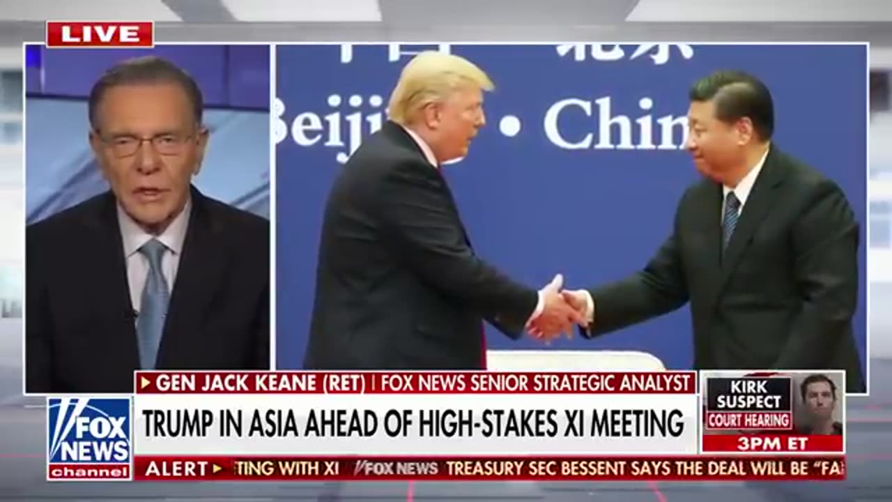 Xi is 'very much aware' of THIS_ Jack Keane