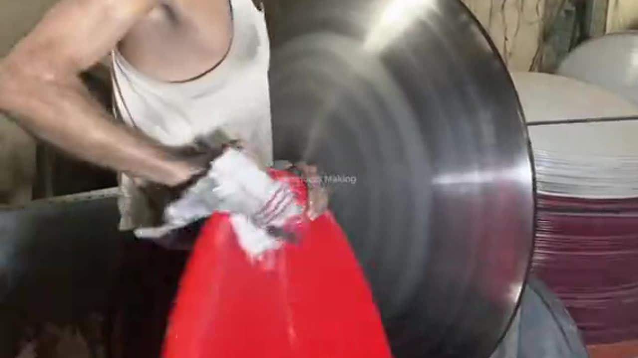 Making of Dish Ariel Antenna in local Factory