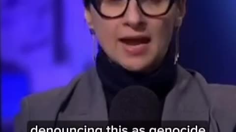 U.N. Special Rapporteur Francesca Albanese on Gaza Genocide