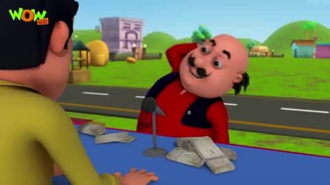 Cartoon motu patlu ka buildozer