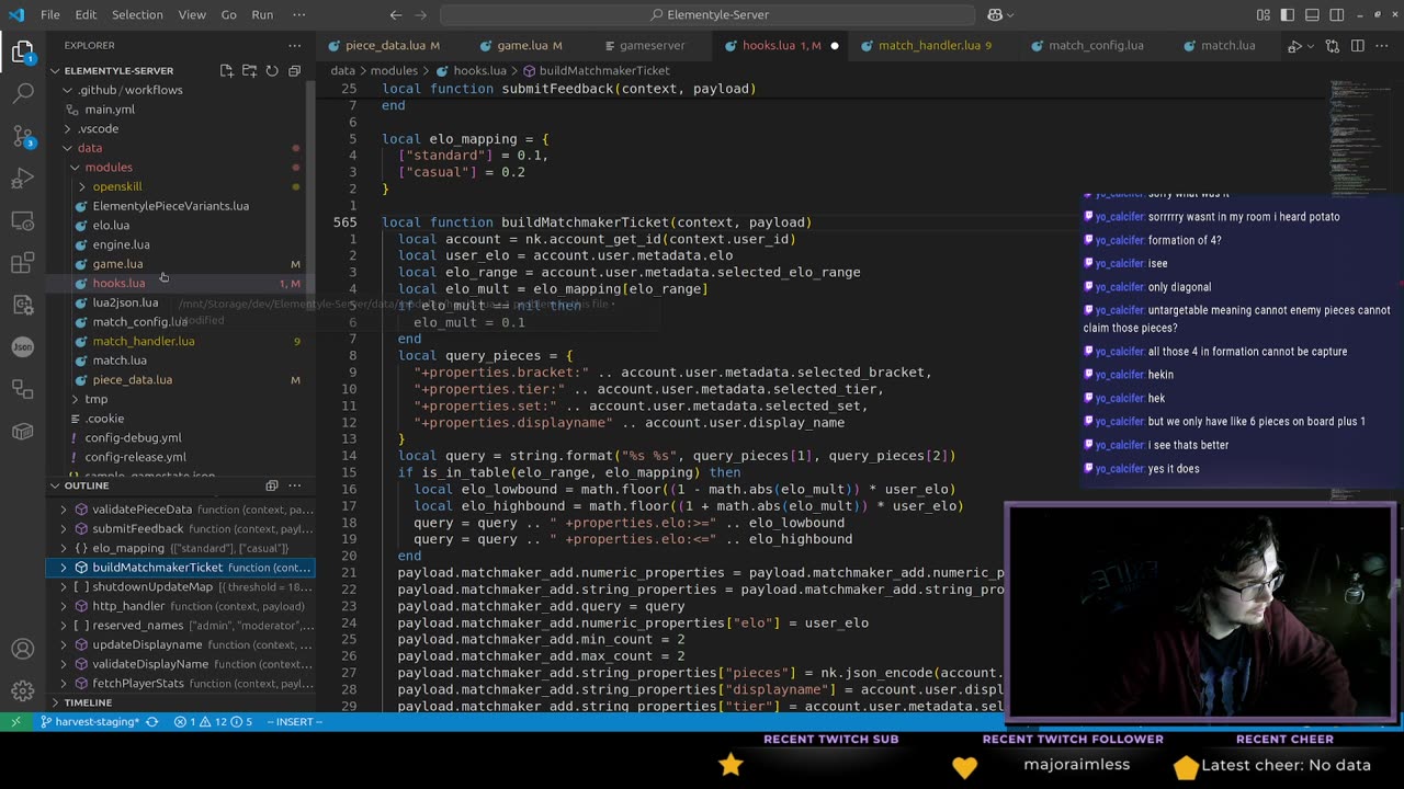 Last 2 Pieces / Re-Enable Features | !update | Lua/Godot/GDScript