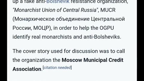 OPERATION TRUST
