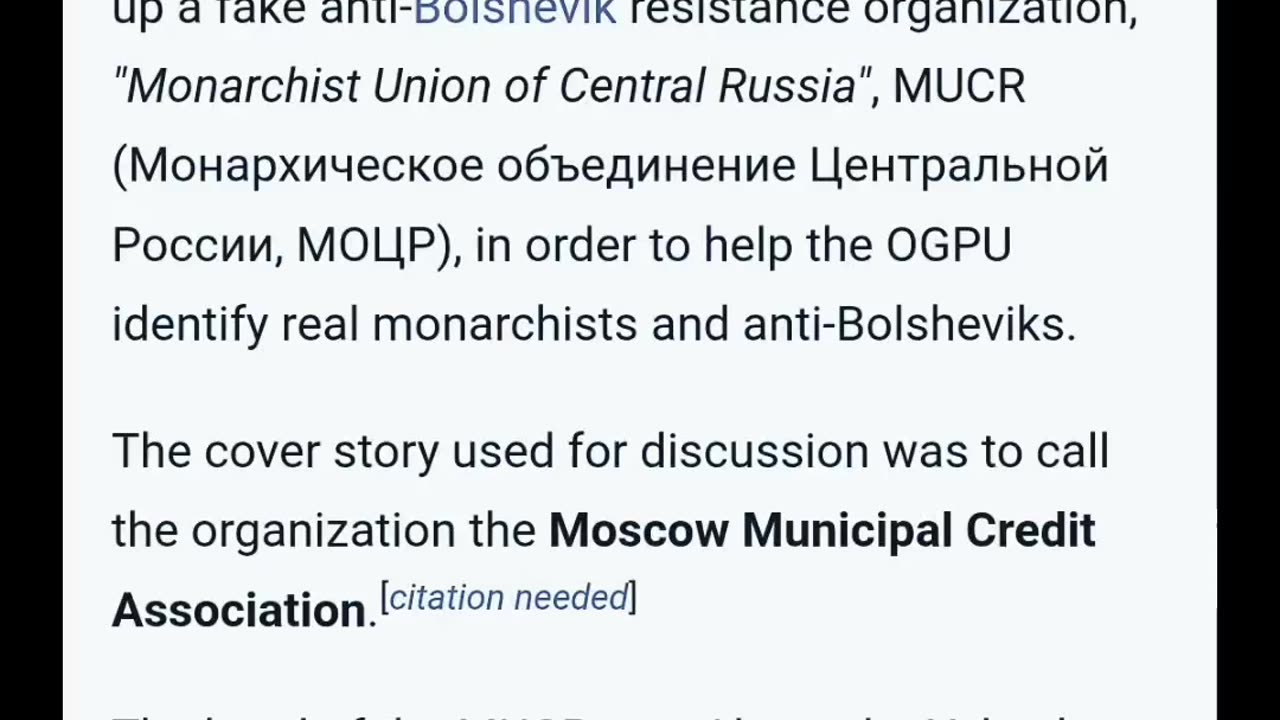 OPERATION TRUST