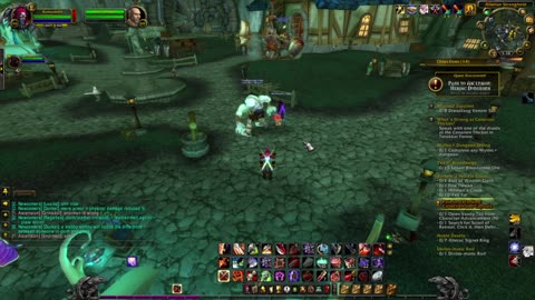 Dark Portal clean up, Level 60 Flying around To Shatt Project Ascension