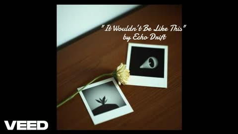 "It Wouldn’t Be Like This" by Echo Drift